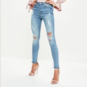 Missguided Highwaist Skinny Jeans